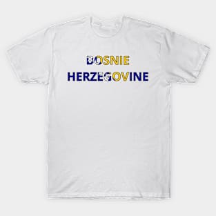 Drapeau Bosnie-Herzégovine T-Shirt